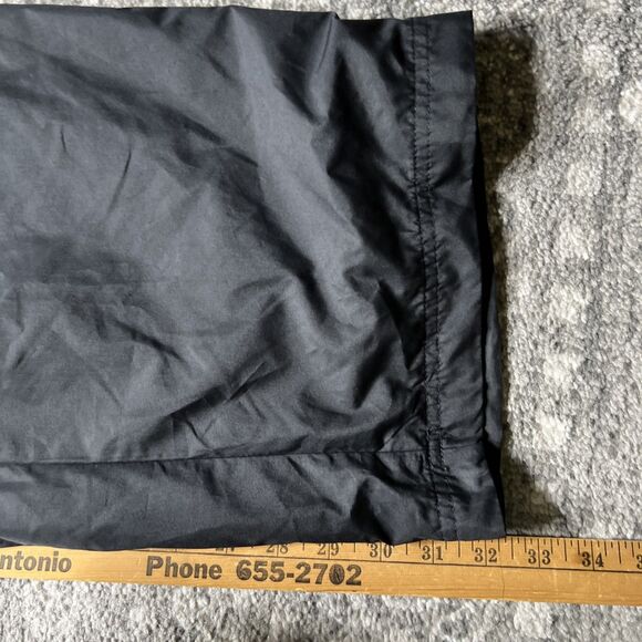Vintage Nike Track Pants Mens Large Black Windbreaker Vented Hip Hop Y2K Baggy - Picture 9 of 13